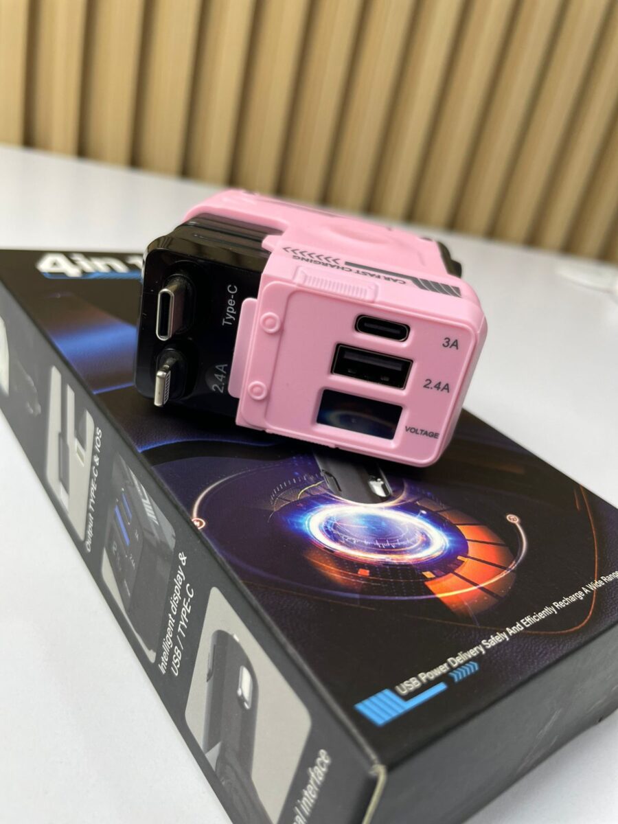 Cargador Carro 4 en 1 A1