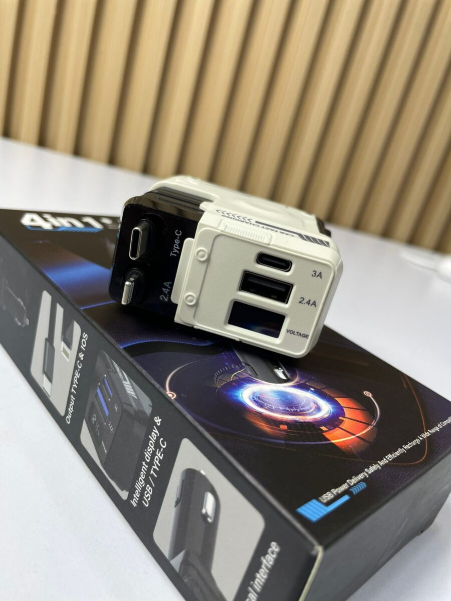 Cargador Carro 4 en 1 A1