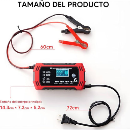 Cargador De Bateria Inteligente Coche 6A
