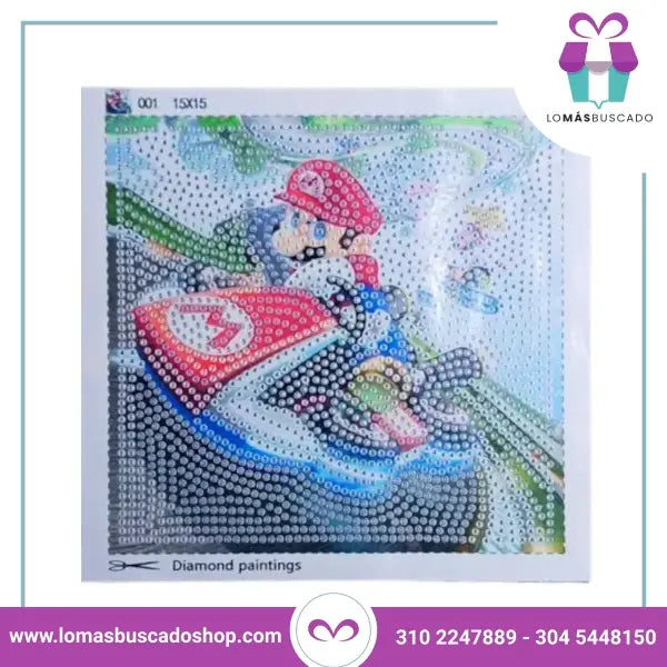 Cuadro De Diamantes Pequeño