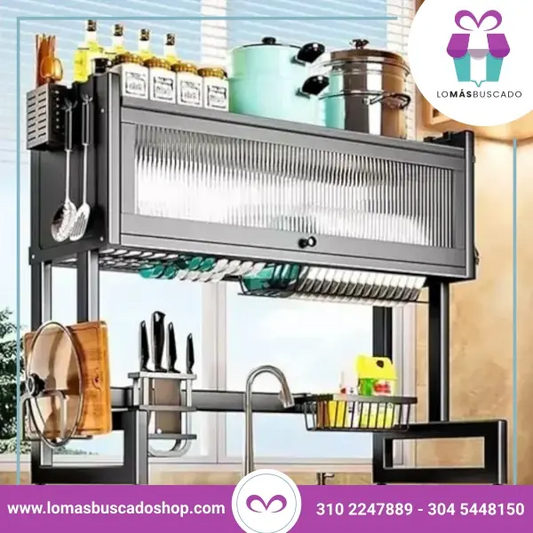 Escurridor De Platos Metálico 85 Cm