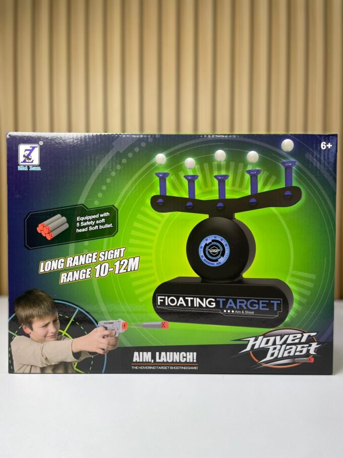 Hover Blast – Juego De Dardos Con Blanco Flotante