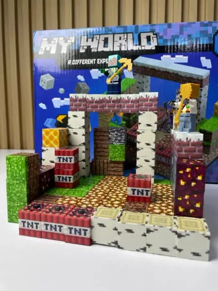Juego Cubos Minecraft X100Piezas
