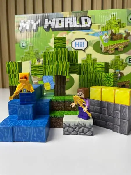 Juego Cubos Minecraft X103 Piezas
