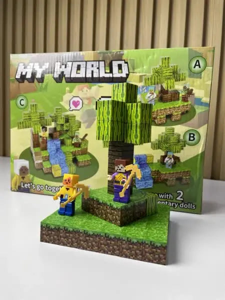 Juego Cubos Minecraft X55 Piezas