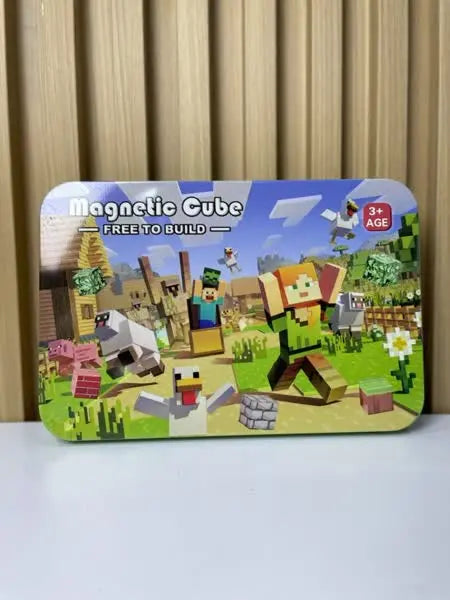 Juegos Cubos Minecraft Metálico X 60 Piezas