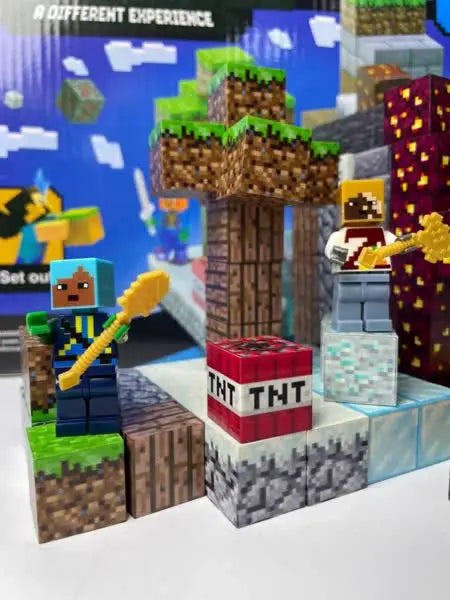 Juego Cubos Minecraft X87 Piezas