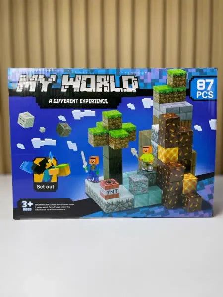 Juego Cubos Minecraft X87 Piezas
