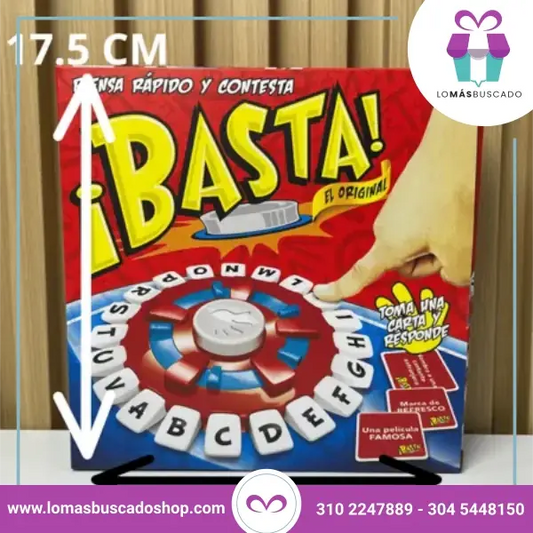 Juego De Mesa Basta Viajero Interactivo