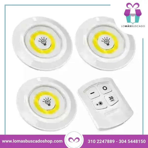 Luz Led Adhesiva set X 3