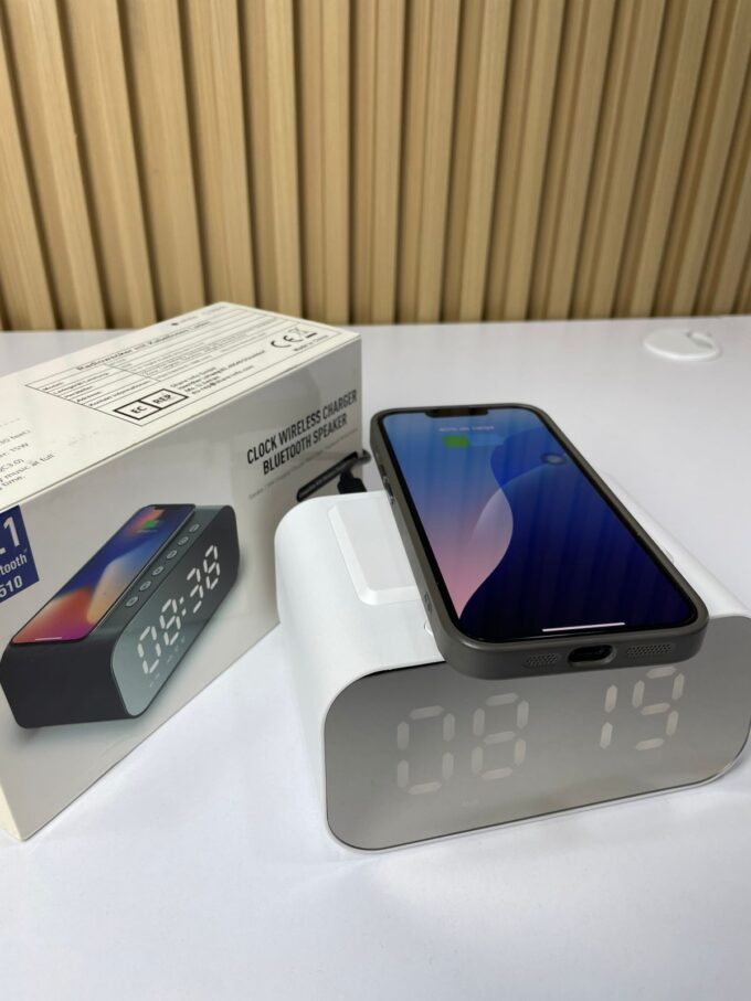 Radio Reloj Powerbank