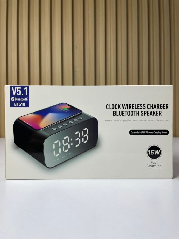 Radio Reloj Powerbank