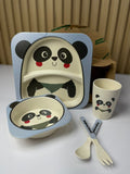 Vajilla Para Bebes Bambu